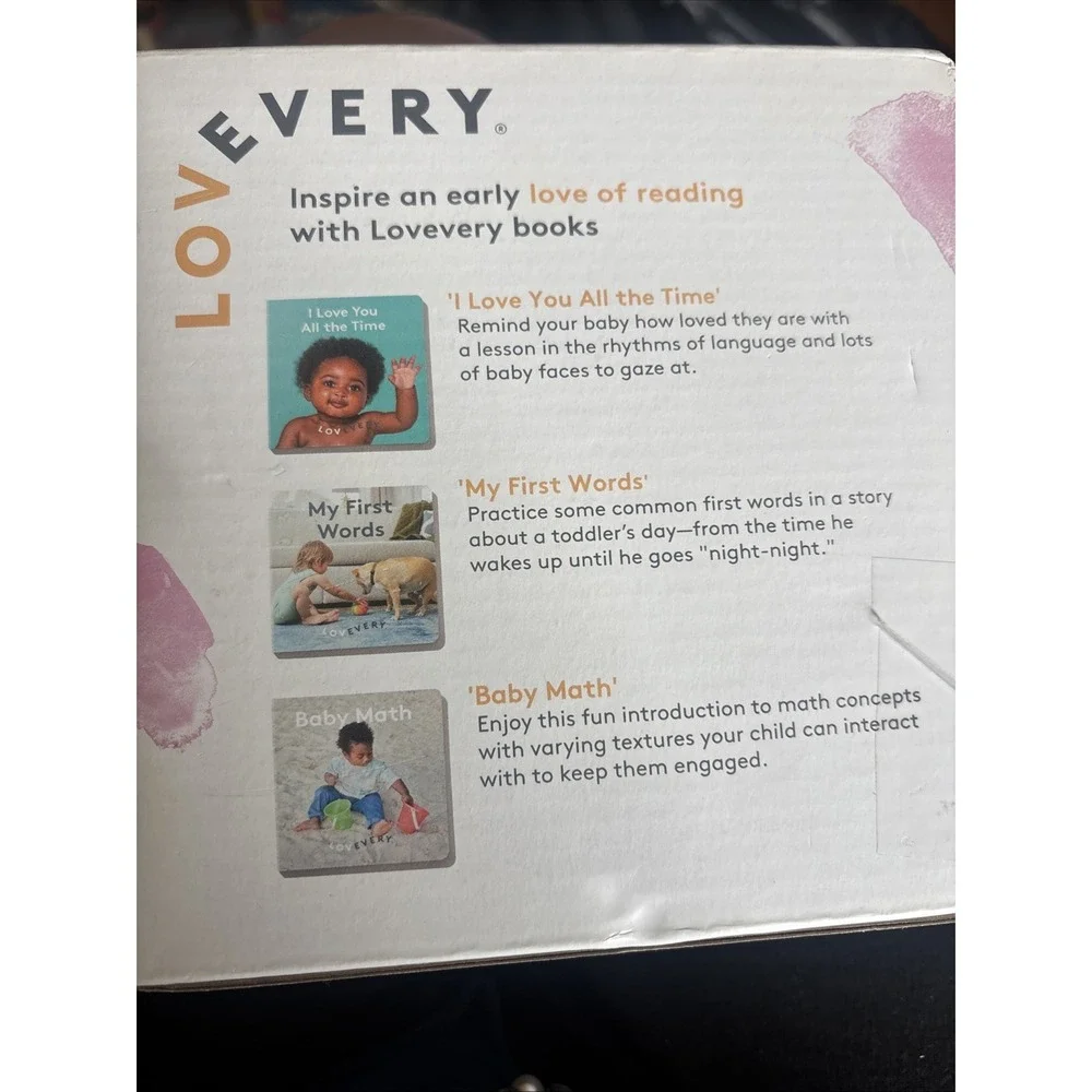 Lovevery Book Bundle Baby Learning Toy - Words Math Love